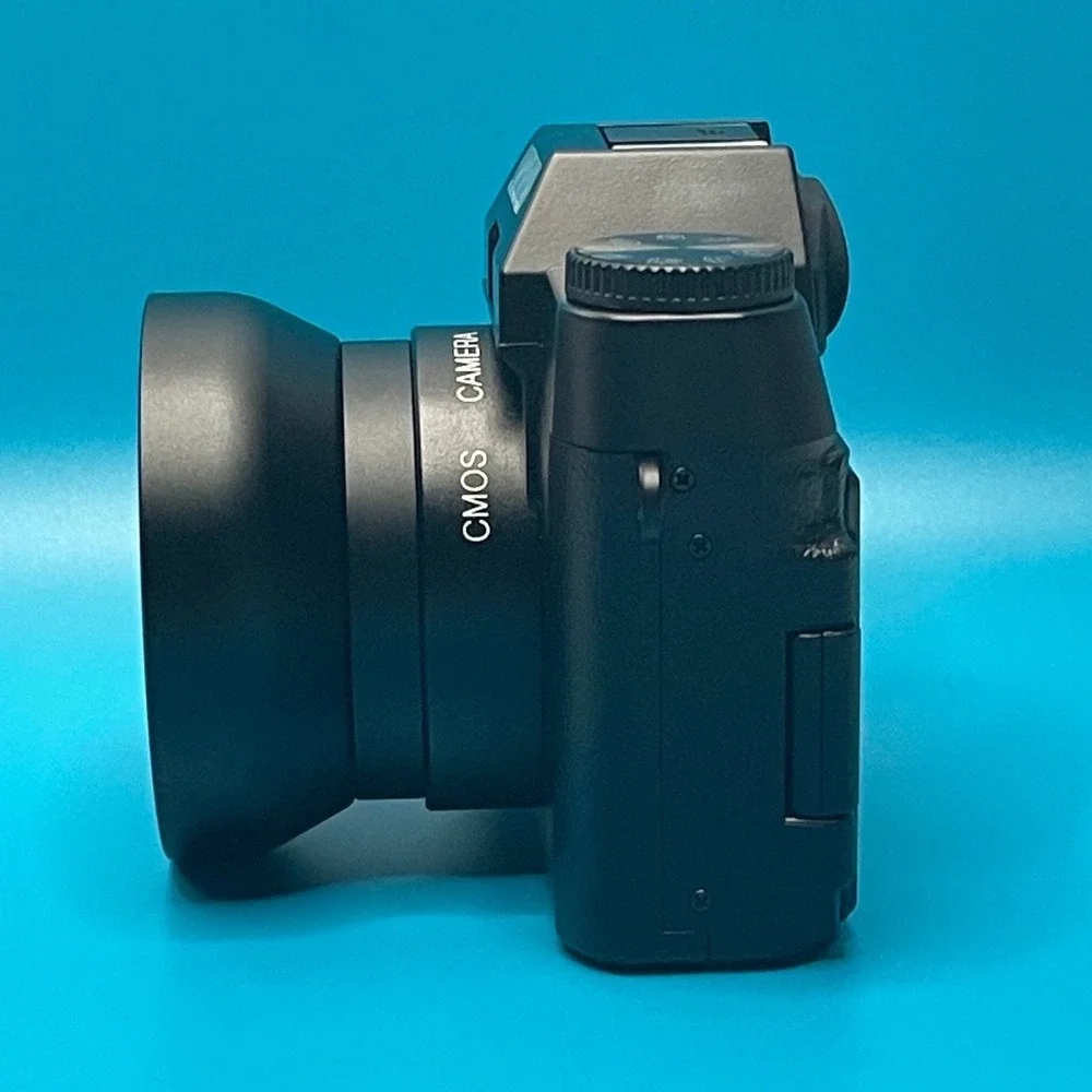 Vivitar VEC XX101 Digital Camera 16X Zoom 52mm Macro Wide Angle Lens New Black